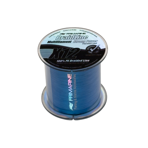 Frimarine BraidLine X12 multifilament fishing line Blue