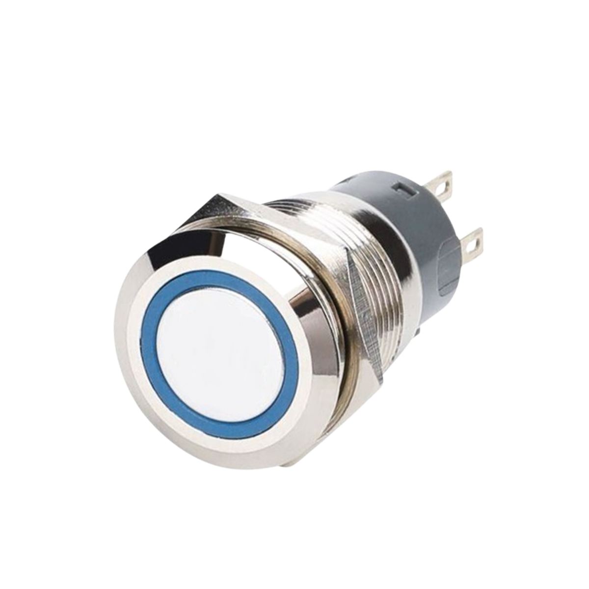 Interruptor de botón LED de acero inoxidable 316, IP65