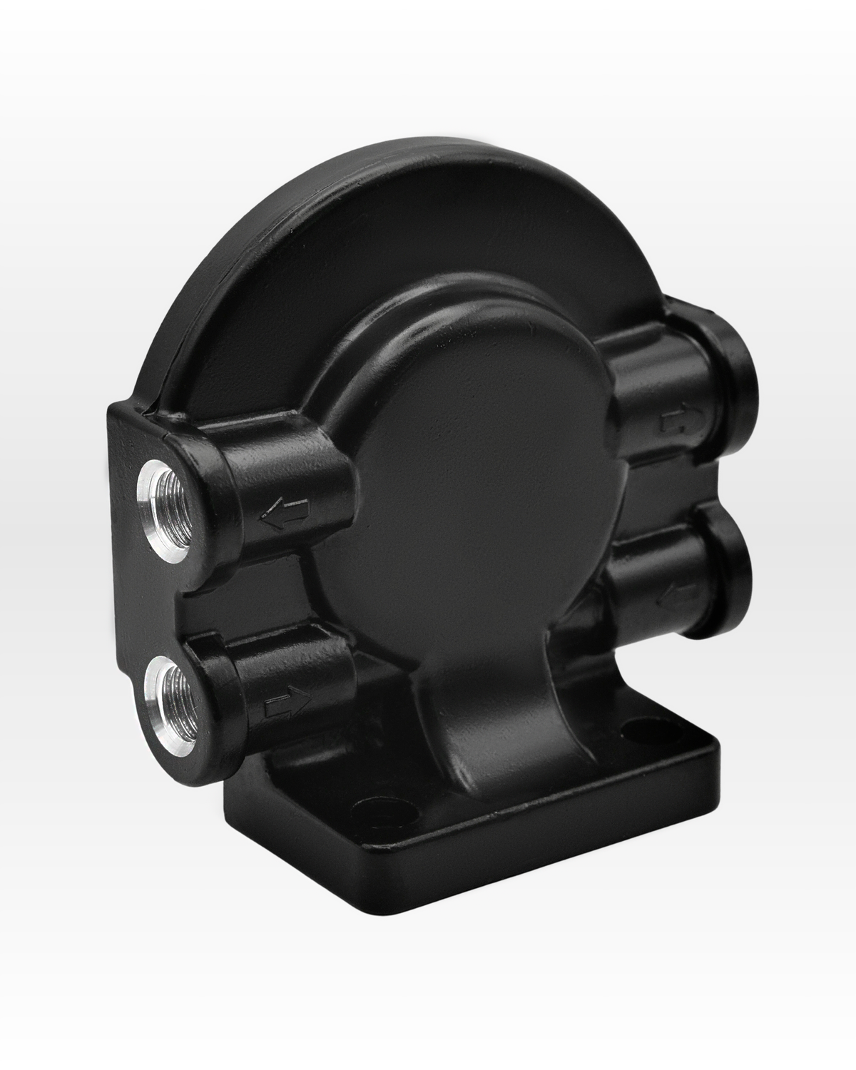 Frimarine universal fuel filter bracket FFWSUBRK for FFWS2003, 3/4 view