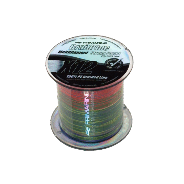 BraidLine X12 Multifilament Fishing Line 300M Multicolor